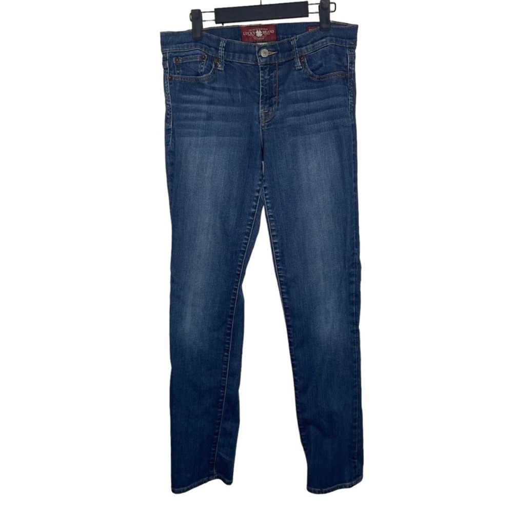 Lucky Brand Sweet N Straight Jeans Womens 6/28 Regular Medium Wash Denim Pants